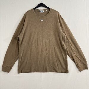 Kith Long Sleeve T Shirt Men Size X-Large Brown